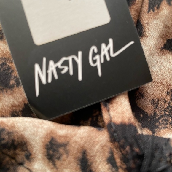 3/12 🌺 leopard and Tequila cami. Size L Vera and Lucy. Animal & black lace - Picture 7 of 9